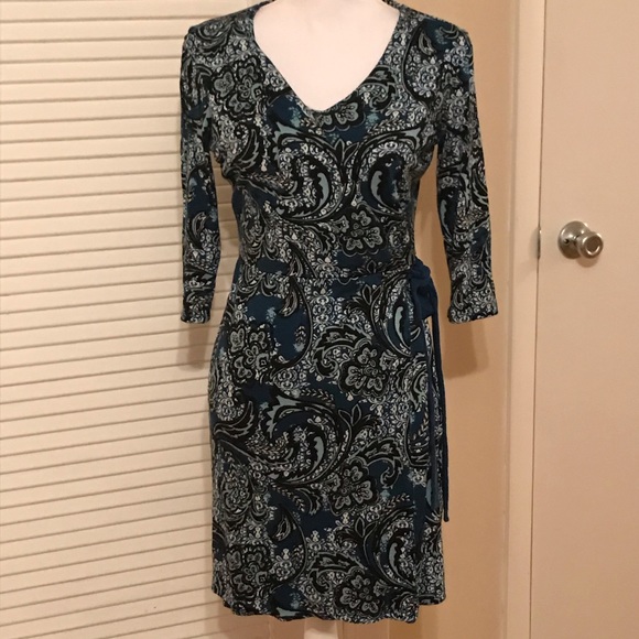 Cato Dresses & Skirts - Teal paisley dress